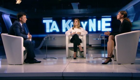 Dyskusja o Polsce w „Tak czy Nie” w Polsat News. Michał Dworczyk i Monika Rosa, 25.10.2016 Dyskusja o Polsce w „Tak czy Nie” w Polsat News. Michał Dworczyk i Monika Rosa, 25.10.2016