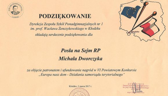 Powiatowy konkurs „Europa nasz dom” w Kłodzku Powiatowy konkurs „Europa nasz dom” w Kłodzku
