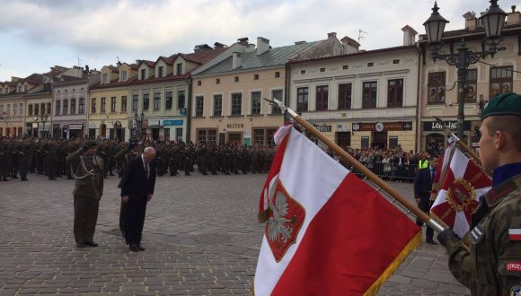 Pierwsi żołnierze WOT złożyli przysięgę Pierwsi żołnierze WOT złożyli przysięgę