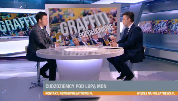 Program „Graffiti Popołudniowe” w Polsat News Program „Graffiti Popołudniowe” w Polsat News