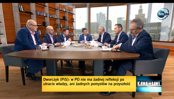 „Kawa na ławę” w TVN24 02.07.2017 „Kawa na ławę” w TVN24 02.07.2017