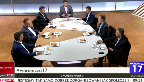 Program „Woronicza 17” w TVP Info – 08.10.2017 Program „Woronicza 17” w TVP Info – 08.10.2017