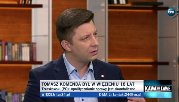 „Kawa na ławę” w TVN 24 – 18.03.2018 „Kawa na ławę” w TVN 24 – 18.03.2018